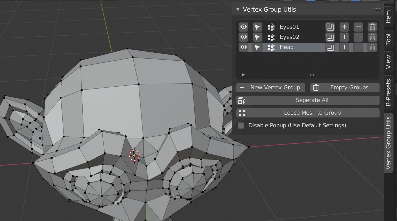 Vertex Group Utils Blender Market