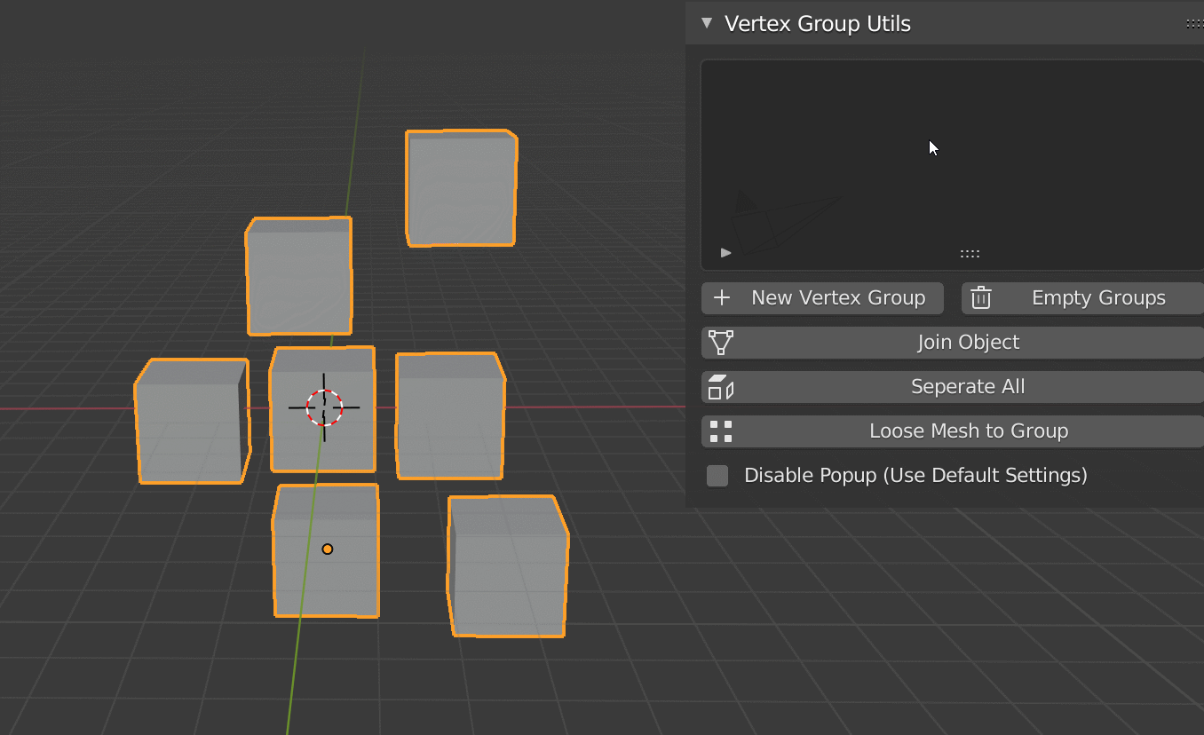 Vertex Group Utils Blender Market