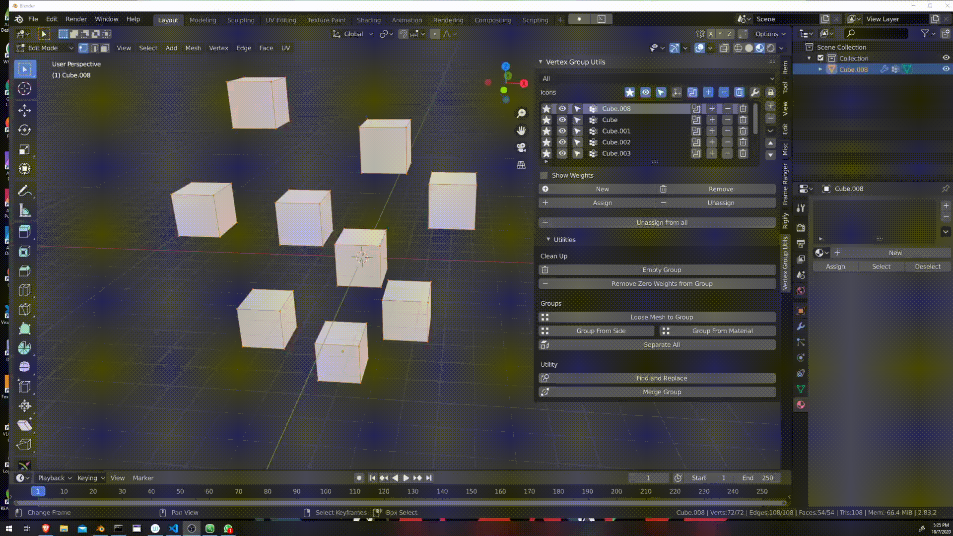 Vertex Group Utils Blender Market