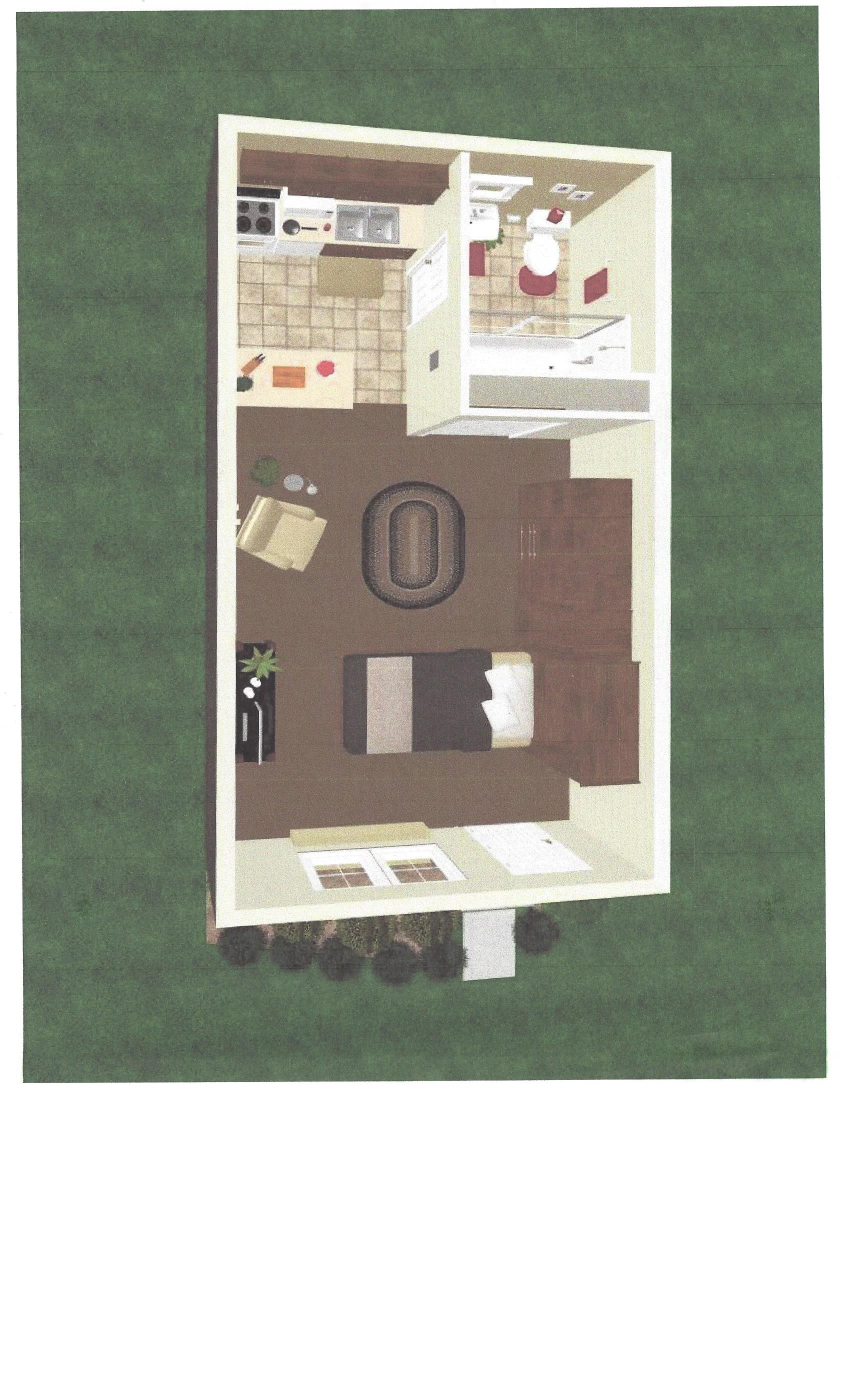 Studio 1 Bath 288 Sq Ft Berry Pines Apartments in Milton