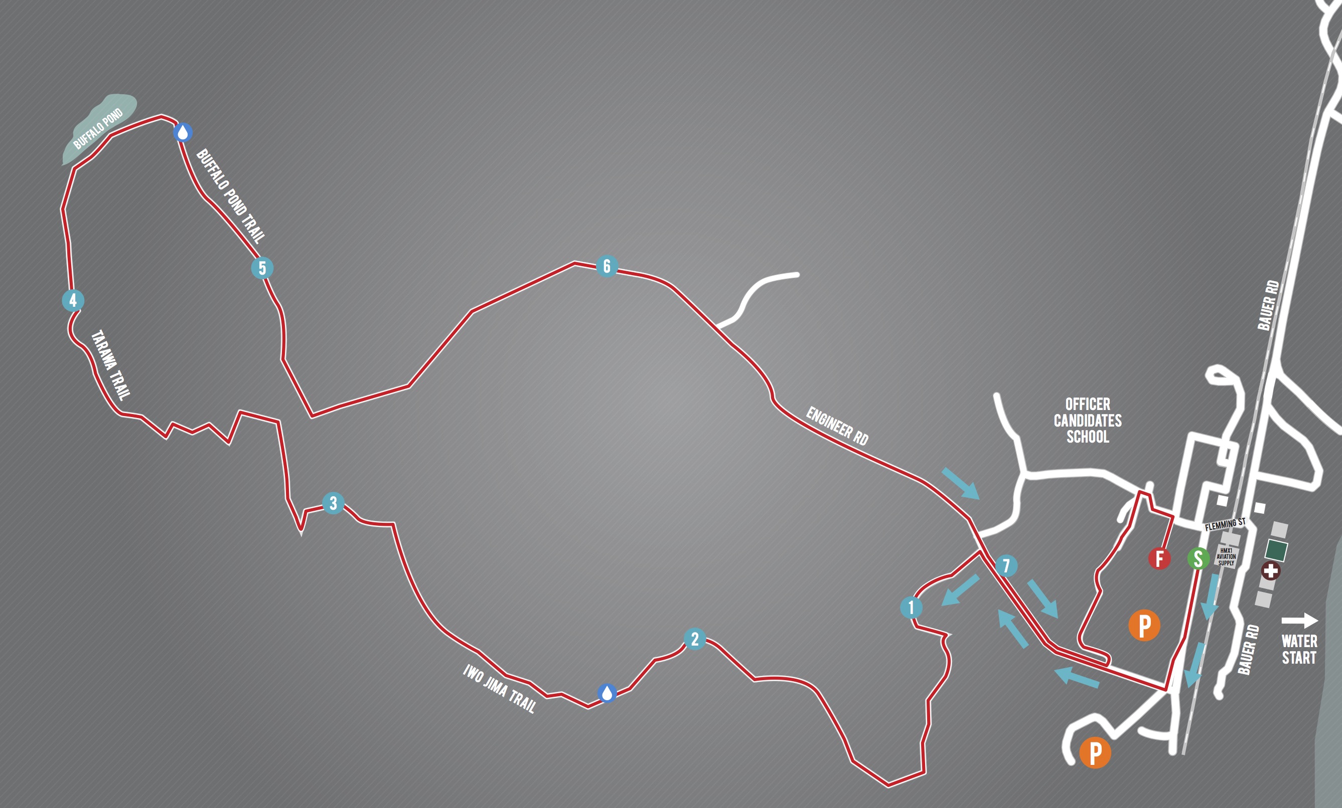 Course Map Quantico 12K