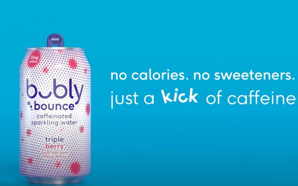 Bubly Bounce, With 'Kick' Of Caffeine, Launches 02/16/2021