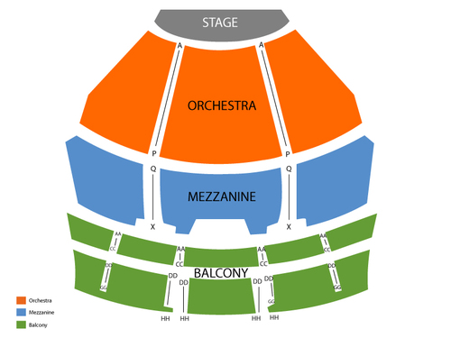 American Music Theatre Seating Chart & Events in Lancaster, PA