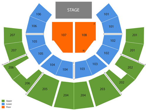 Beau Rivage Theatre Seating Chart & Events in Biloxi, MS