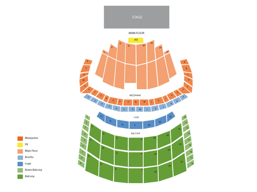 Chicago Theatre Seating Chart & Events in Chicago, IL