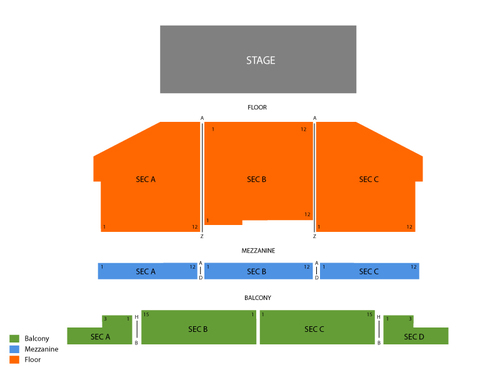 Stiefel Theatre Seating Chart & Events in Salina, KS