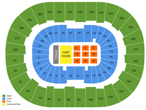 Bjcc Seating Chart Gallery Of Chart 2019