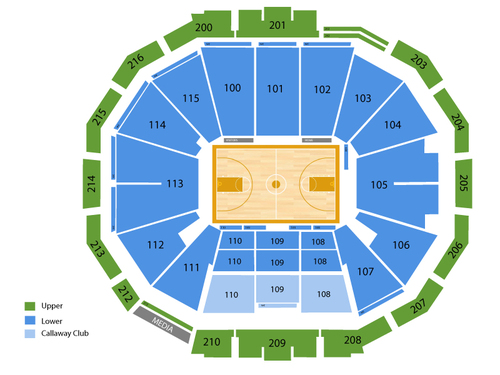 McCamish Pavilion Seating Chart & Events in Atlanta, GA