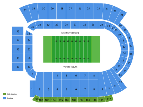 Martin Stadium Seating Chart & Events in Pullman, WA