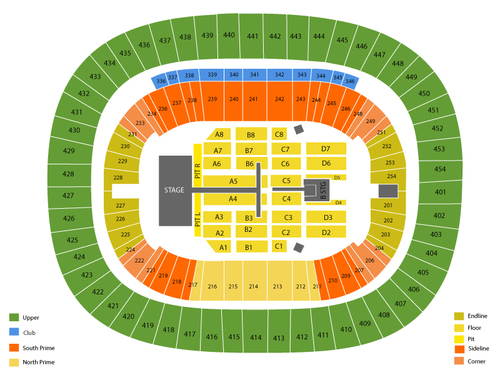 BC Place Stadium Seating Chart & Events in Vancouver, BC