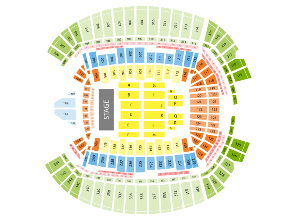 Centurylink Field Map