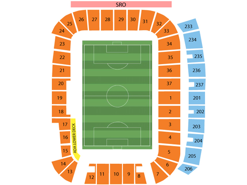 Rio Tinto Stadium Seating Chart & Events in Sandy, UT