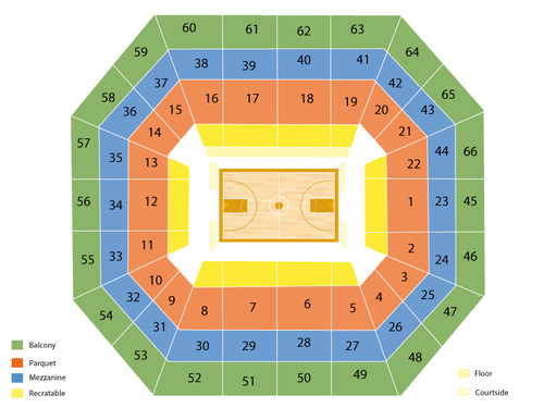 Taco Bell Arena Seating Chart & Events in Boise, ID