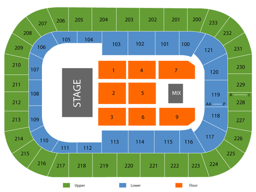 Mercyme at Bon Secours Wellness Arena, Greenville on November 08, 2015