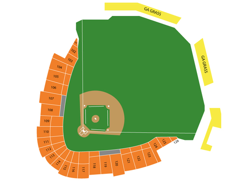 Dr Pepper Ballpark Seating Chart & Events in Frisco, TX