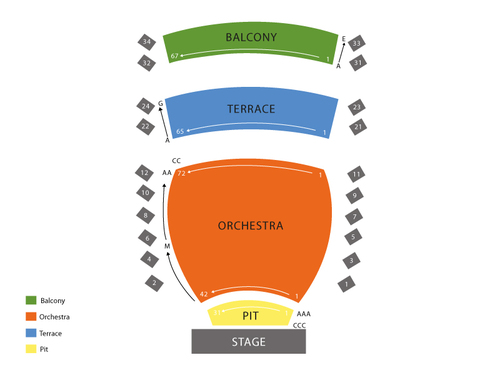 INB Performing Arts Center Seating Chart & Events in Spokane, WA