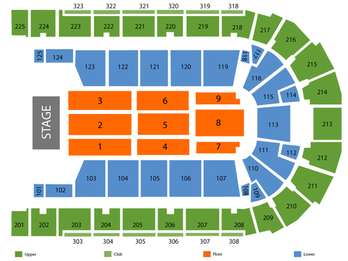 Boardwalk Hall Seating Chart & Events in Atlantic City, NJ