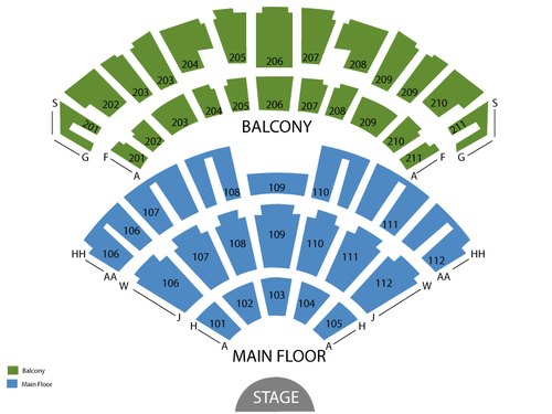 Rosemont Theatre Seating Chart & Events in Rosemont, IL