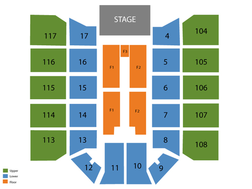 UCCU Center Seating Chart & Events in Orem, UT