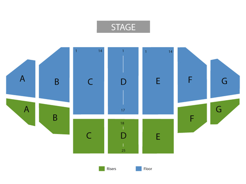 Silver Legacy Casino Seating Chart & Events in Reno, NV