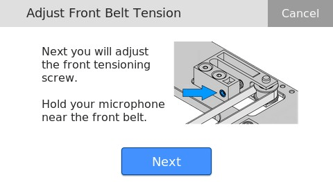 Adjust Belt Tension (Desktop)
