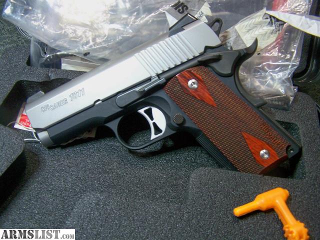 ARMSLIST For Sale/Trade Sig 1911 Ultra Compact new in box