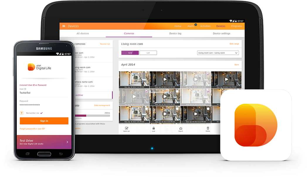 Compare AT&T Digital Life Home Security System Features & Costs