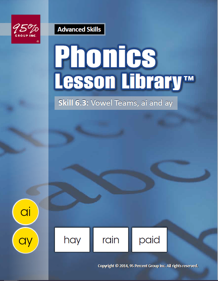 Material Details for 95 Phonics Lesson Library (PLL) Advanced Level Qty 1 MIDAS