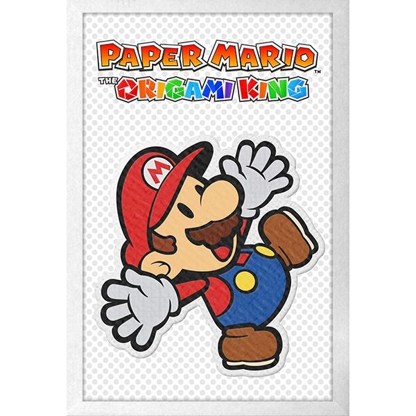 Paper Mario Wall Poster Mind Games Canada