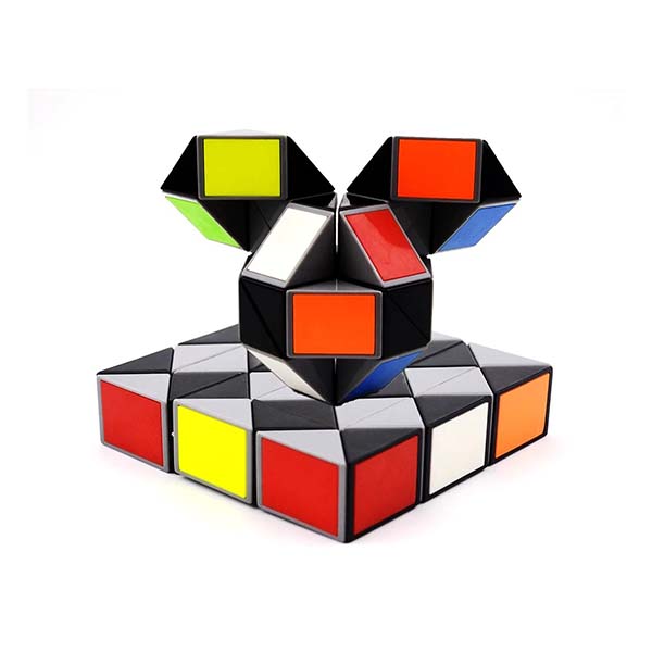 Colourful Magic Snake Cube 36 Segments Mind Games Canada