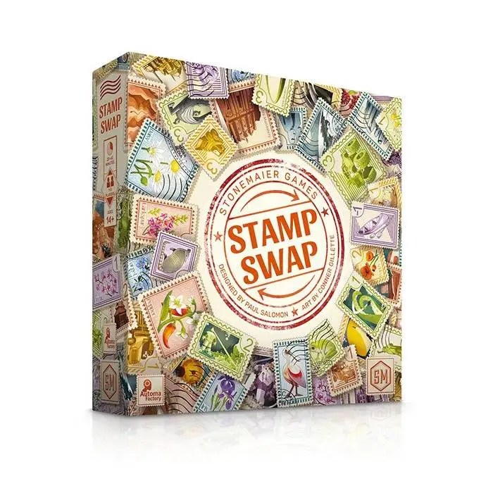 Stamp Swap Board Game Mind Games US