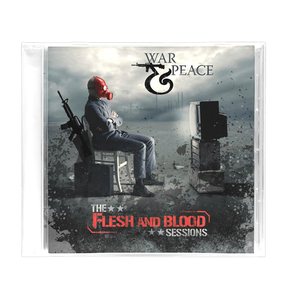 War & Peace "The Flesh And Blood Sessions (signed CD)" CD Horror Business