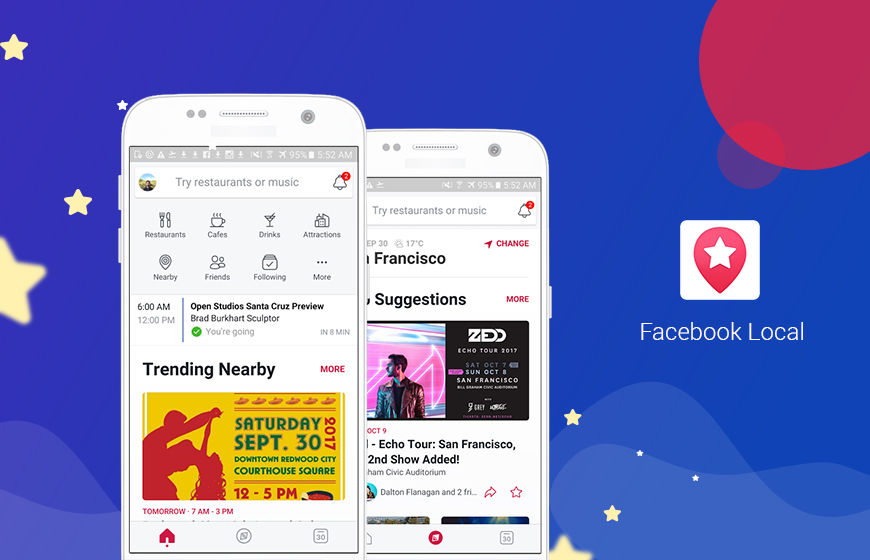Facebook local Facebook Relaunches its Events App