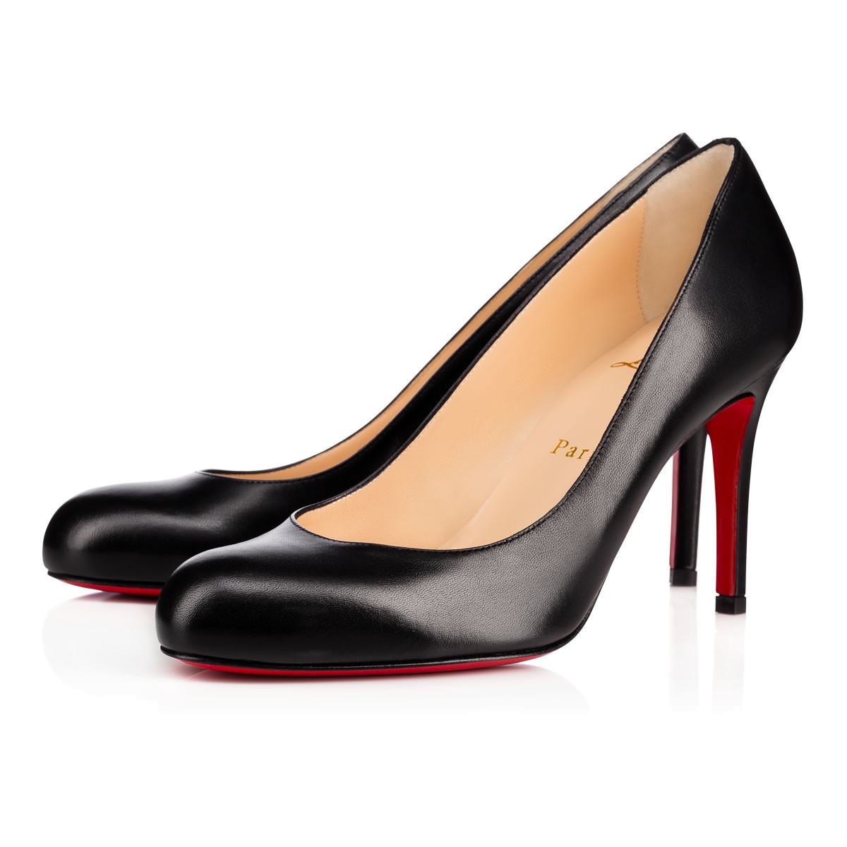 CHRISTIAN LOUBOUTIN Simple Leather 70Mm Red Sole Pump, Black ModeSens