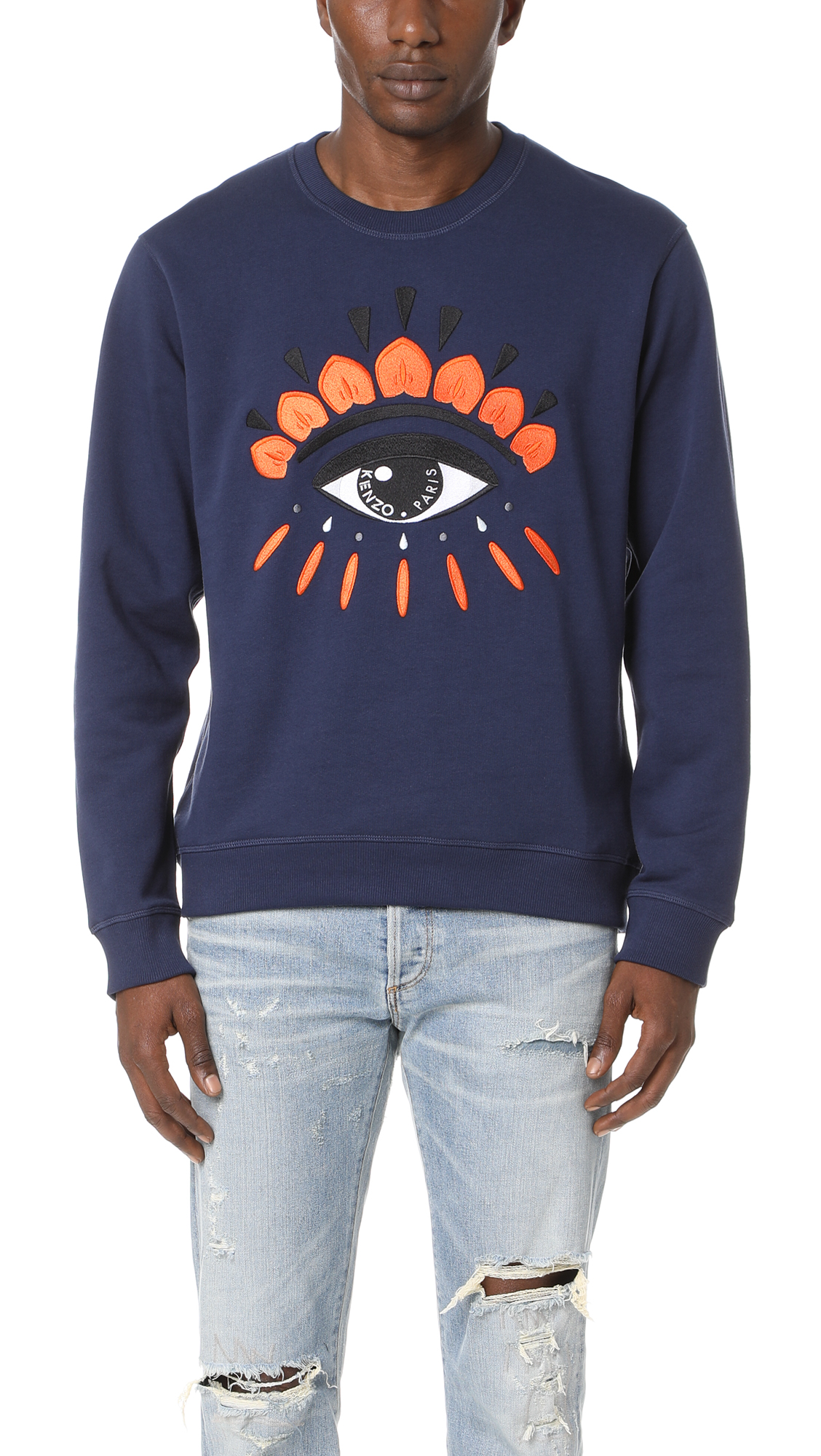 KENZO EYE CLASSIC SWEATSHIRT, INK ModeSens