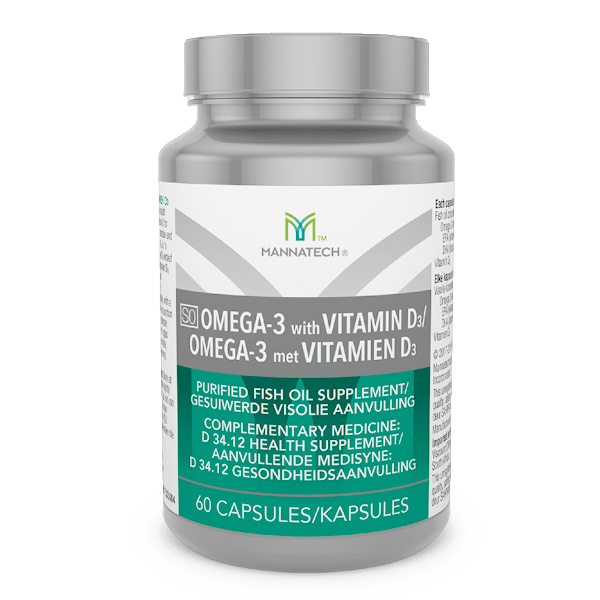 Mannatech Science Omega3 with Vitamin D3 Capsules