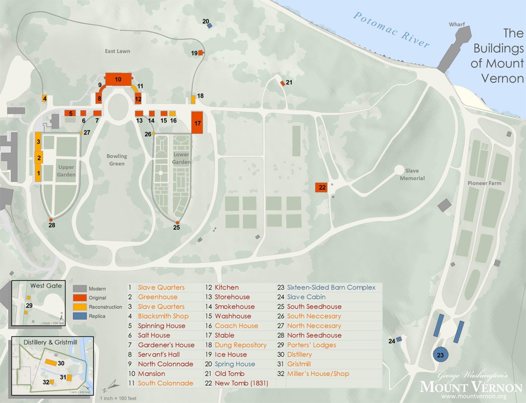 Historic Buildings of Mount Vernon · Washington's Mount Vernon