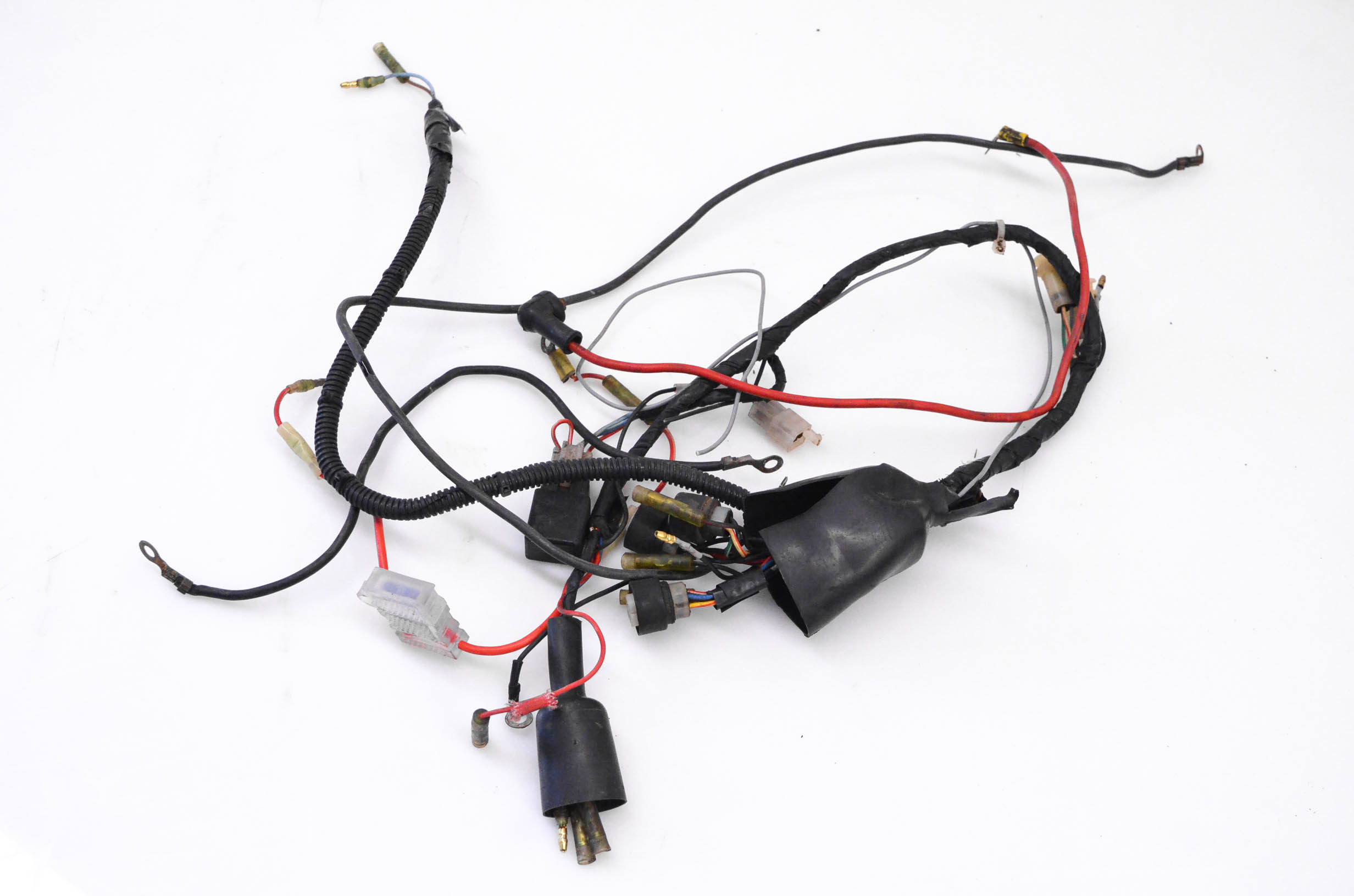 86 Yamaha Badger 80 Wire Harness Electrical Wiring Moto4