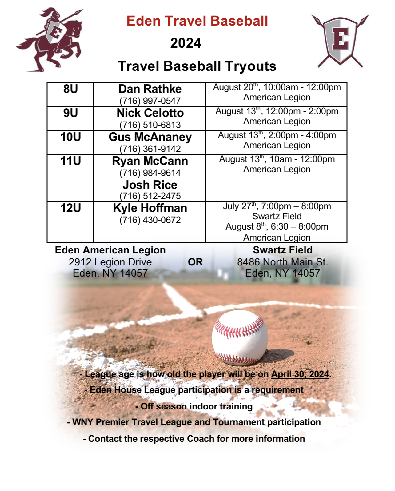 Eden Athletic Association (Eden, NY) powered by