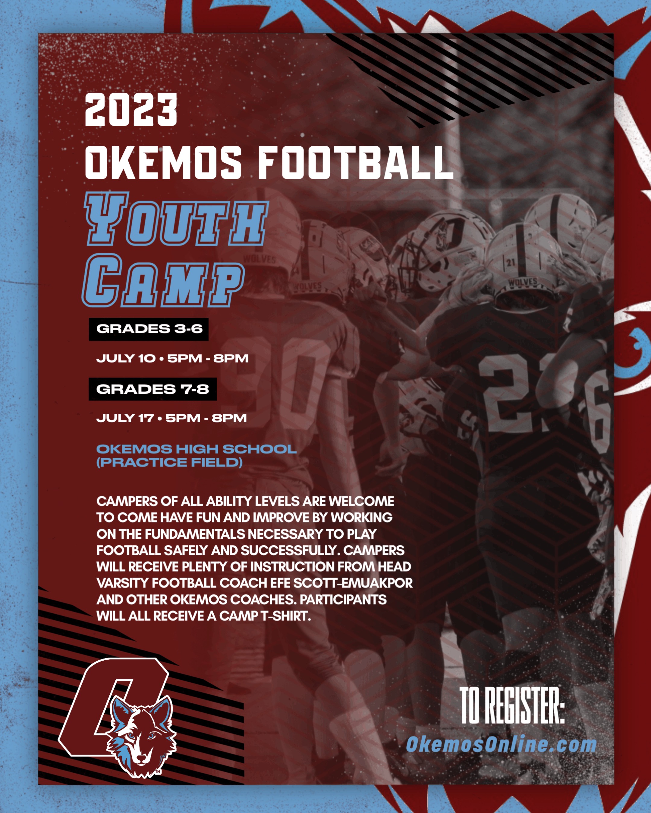Okemos Youth Football (Okemos, MI) powered by