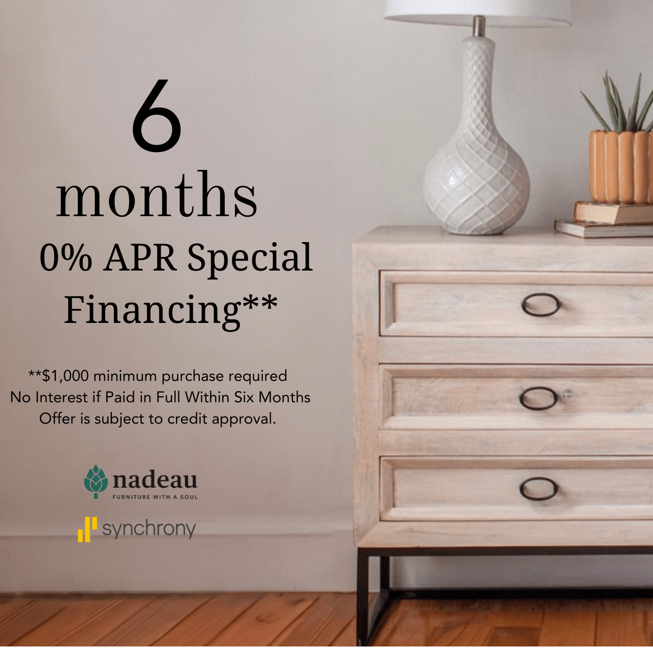 Furniture Store Nadeau Unique. Affordable. Handmade.