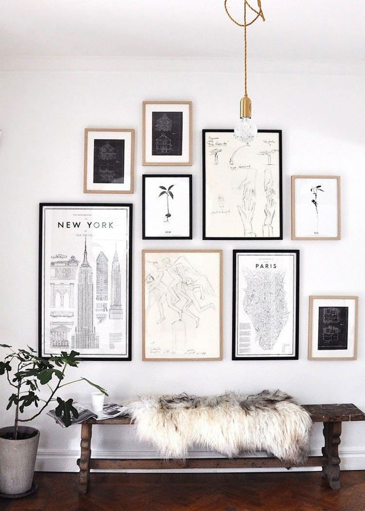 NEONSCOPE 10 Creative Gallery Wall Ideas