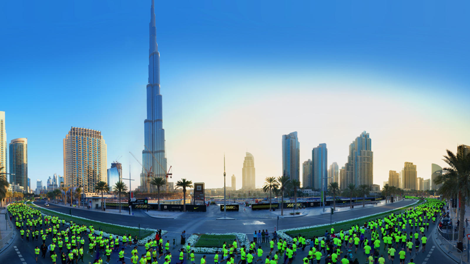 Nike Inspires More Than 6,000 Runners to Take Over Downtown Dubai for