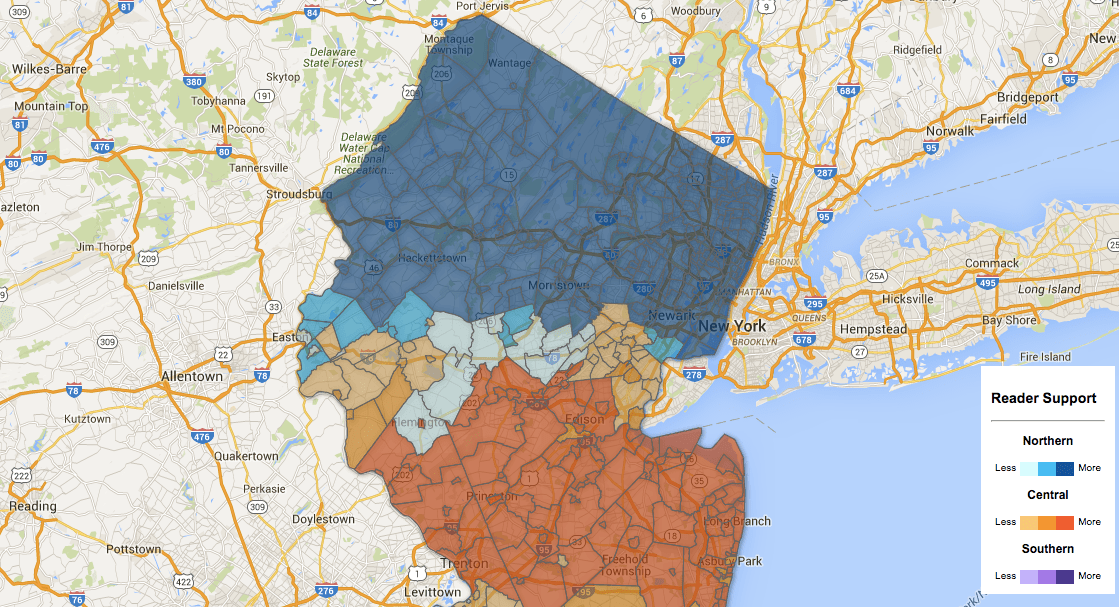 New Jersey Map Meme