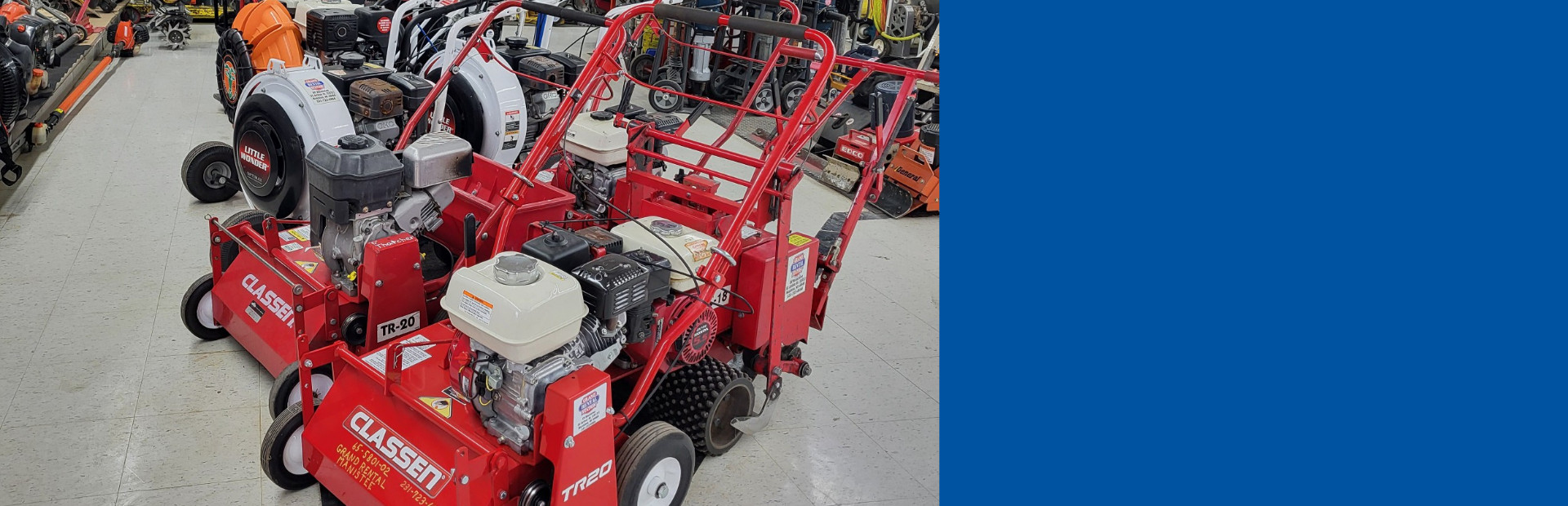 Grand Rental Station of Manistee, MI Power Equipment, Small Engine