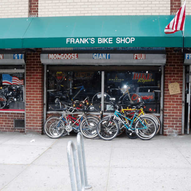 Frank's Bike Shop on 553 Grand St in Lower East Side Powered by Nooklyn