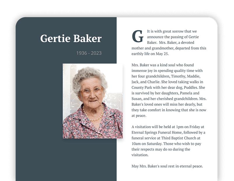 Culpeper StarExponent Obituary Submission