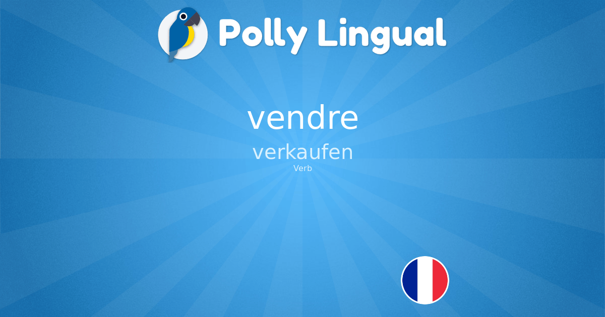 vendre Französisch>Deutsch Polly Lingual Lernen Sie Fremdsprachen