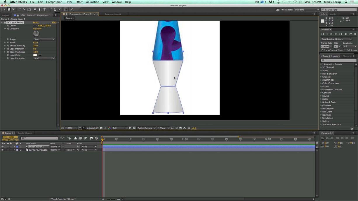 Video Tutorial Creating a Lava Lamp Effect The Beat A Blog by