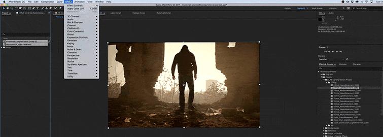 15 FREE Camera Shake Presets for After Effects and Premiere Pro